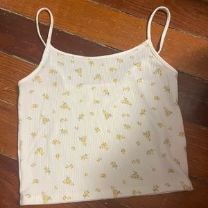 American eagle daisy tank top (s)